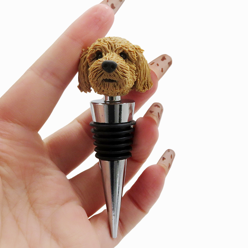 Custom Pet Bobblehead Wine Bottle Stoppers From Photo - Gift Ideas ...