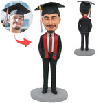 Custom Graduation Bobblehead - Handsome Male