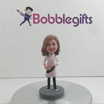 Custom Bobblehead Cooking Mom With Pan