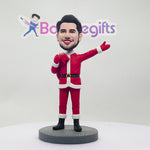 Santa Claus Carrying Gifts Custom Bobblehead