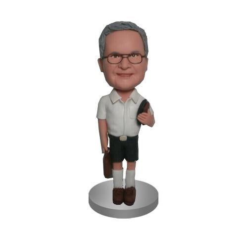 Personalized Male Teacher Bobble Head - BobbleGifts AU