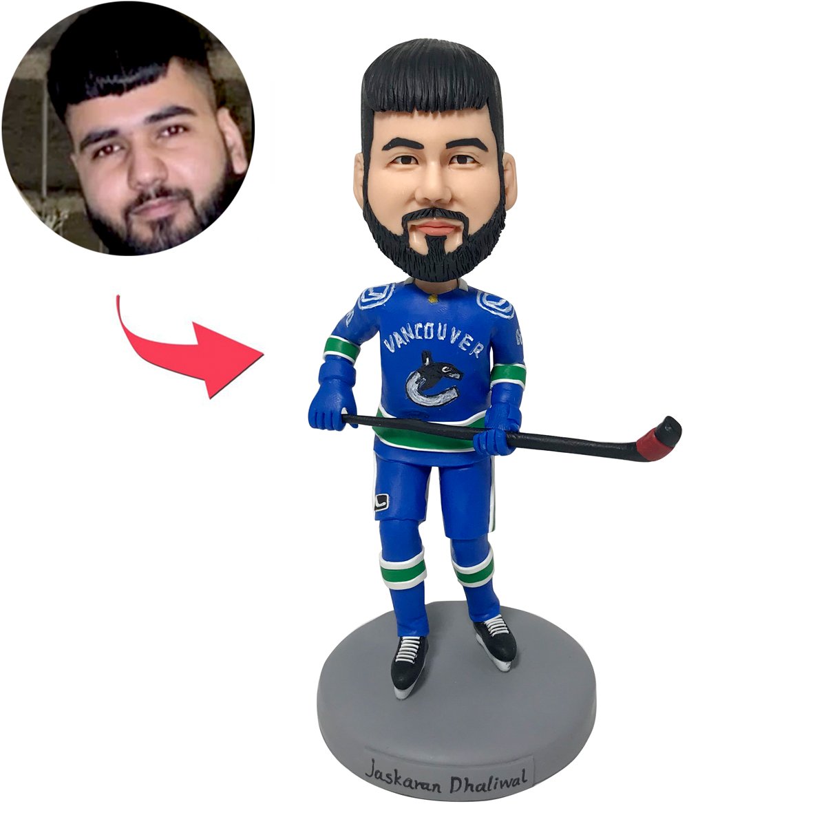 Custom Sports Bobblehead Hockey