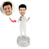 Male Singer Custom Bobbleheads - BobbleGifts