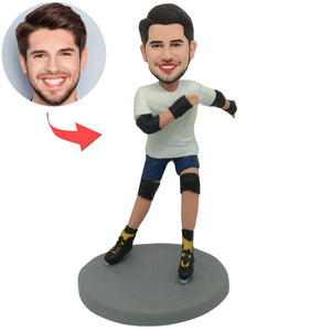 Custom Skating Boy Bobblehead