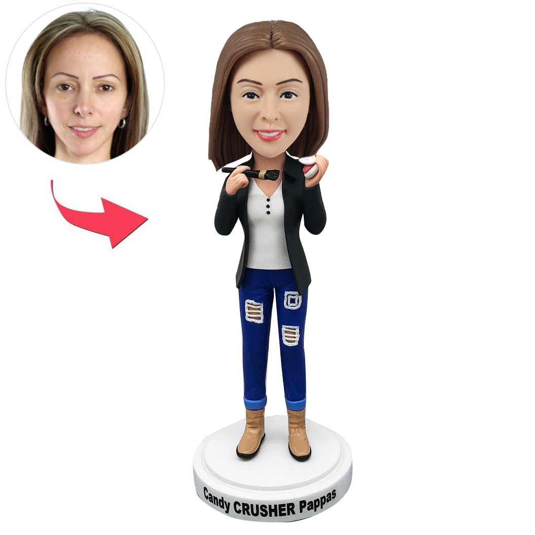 Custom Makeup Artist Bobblehead - BobbleGifts AU