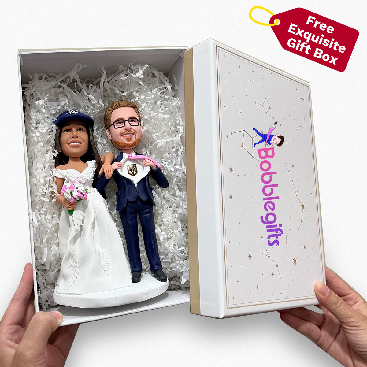 Valentine Gift Bobblehead for Couple